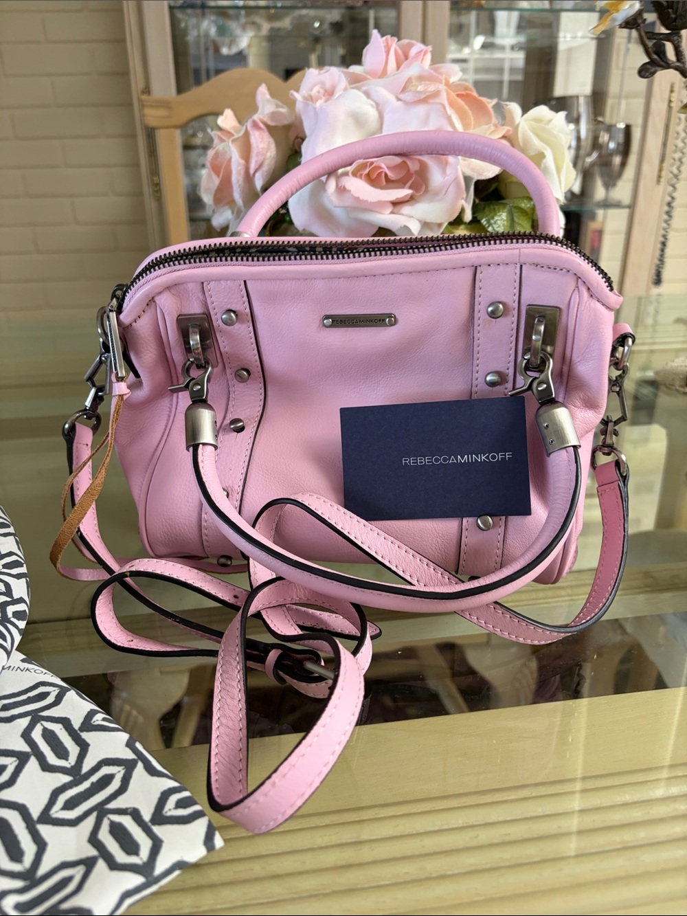 Rebecca Minkoff Pink Leather Satchel